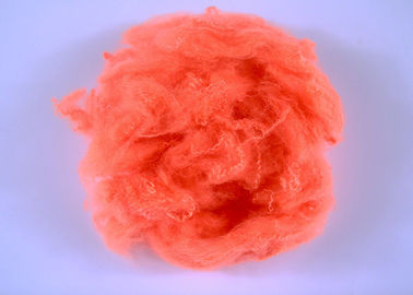 Промышленное красное штапельное волокно 5Д*51ММ любимца полиэстера для ткани одежды