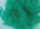 1.5Д*51ММ повторно использованный цвет штапельного волокна полиэстера зеленый для не сплетенный