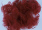 Большая часть 3Д*28ММ штапельного волокна полиэстера красного цвета вина ПСФ с свободными образцами