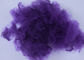 Волокно любимца 6Д*65ММ повторно использованное пурпуром, упругость штапельного волокна любимца хорошая противостатическая