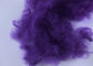 Волокно любимца 6Д*65ММ повторно использованное пурпуром, упругость штапельного волокна любимца хорошая противостатическая